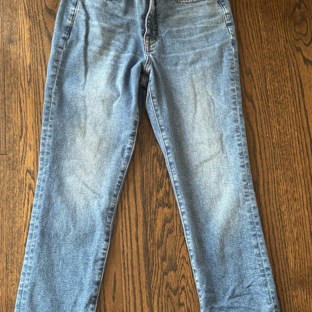 J Crew essential straight Blue Denim Jeans